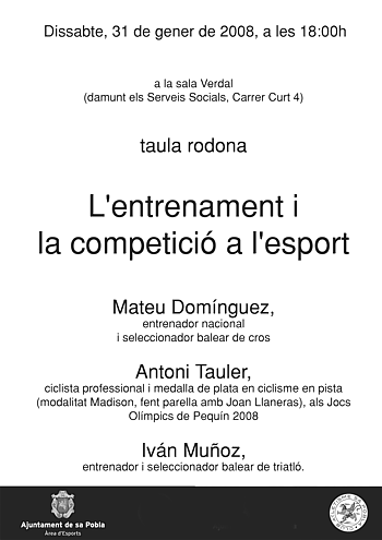 L'Entrenament i la Competició a l'Esport